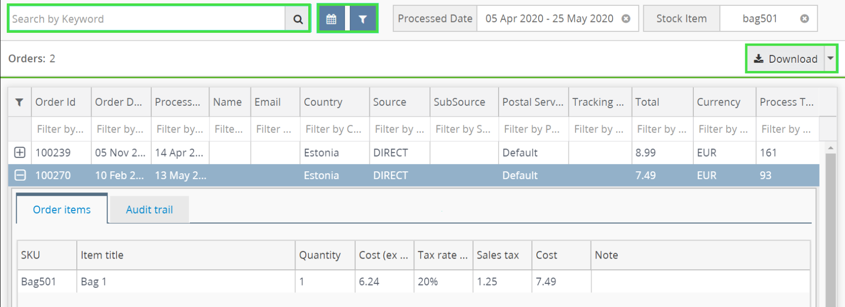 Computer Processing Order Screen Articles