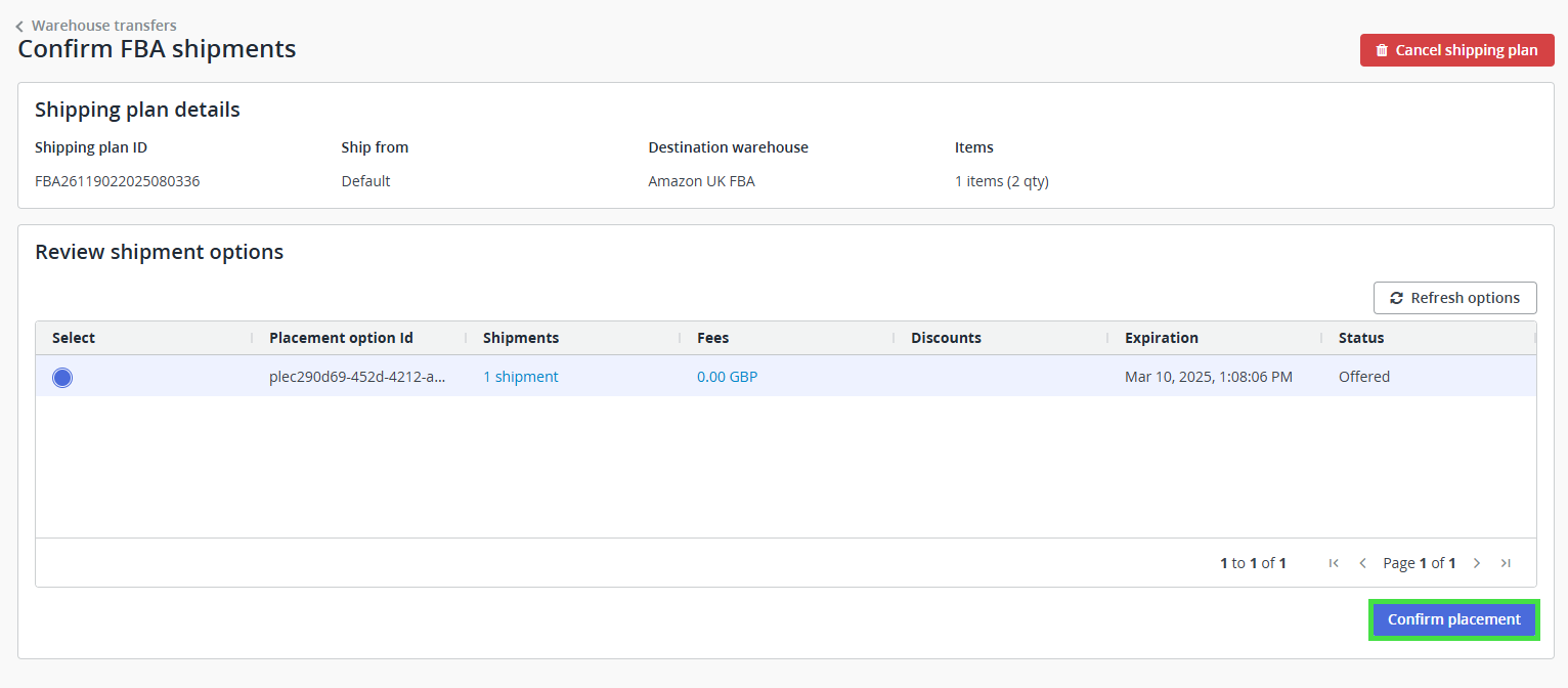 Amazon Inbound Options Articles