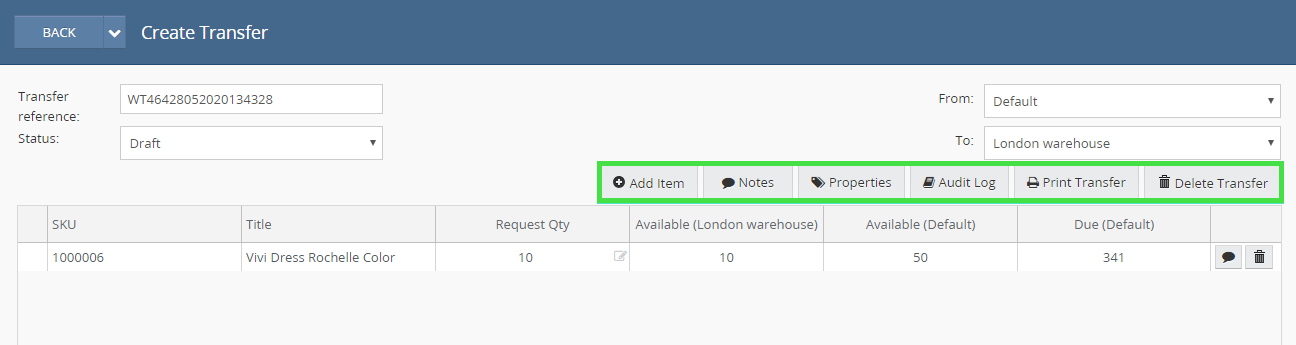 Transfer List Button Articles