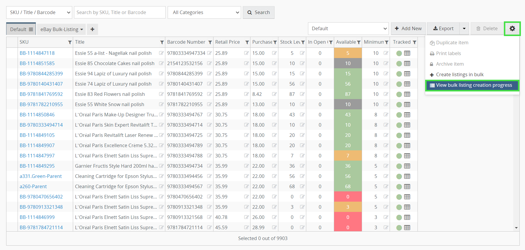 Bulk Download Progress Articles